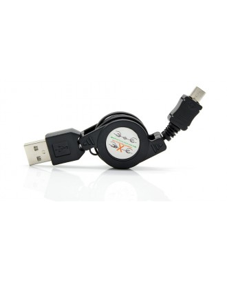 Retractable Micro USB Data Cable