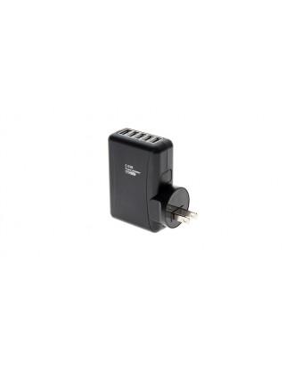 Universal 3000mAh AC Power Adapter 5-Port USB Travel Charger (US Plug)