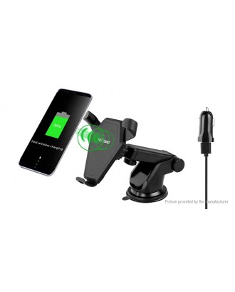 Car Suction Cup Cell Phone Holder Qi Inductive Wireless Charger