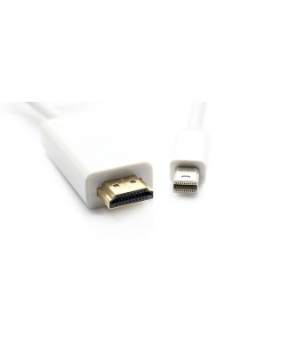 Mini DisplayPort Male to HDMI Male Adapter Cable (180cm)
