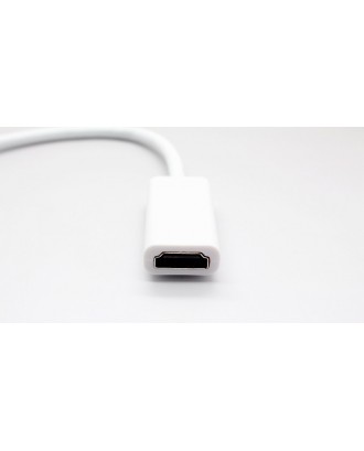 Mini DisplayPort Male to HDMI Female Adapter Cable (20cm)