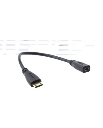 Micro HDMI Female to Mini HDMI Male Converter Cable