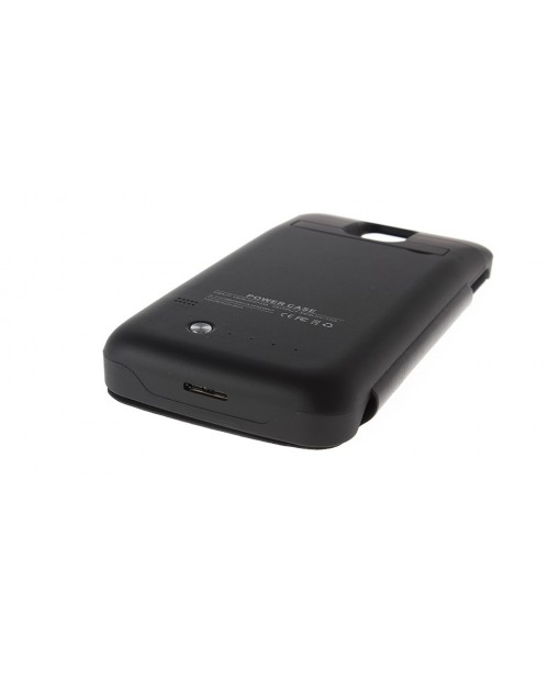 3800mAh Rechargeable External Battery Flip-open Case for Samsung S5 i9600